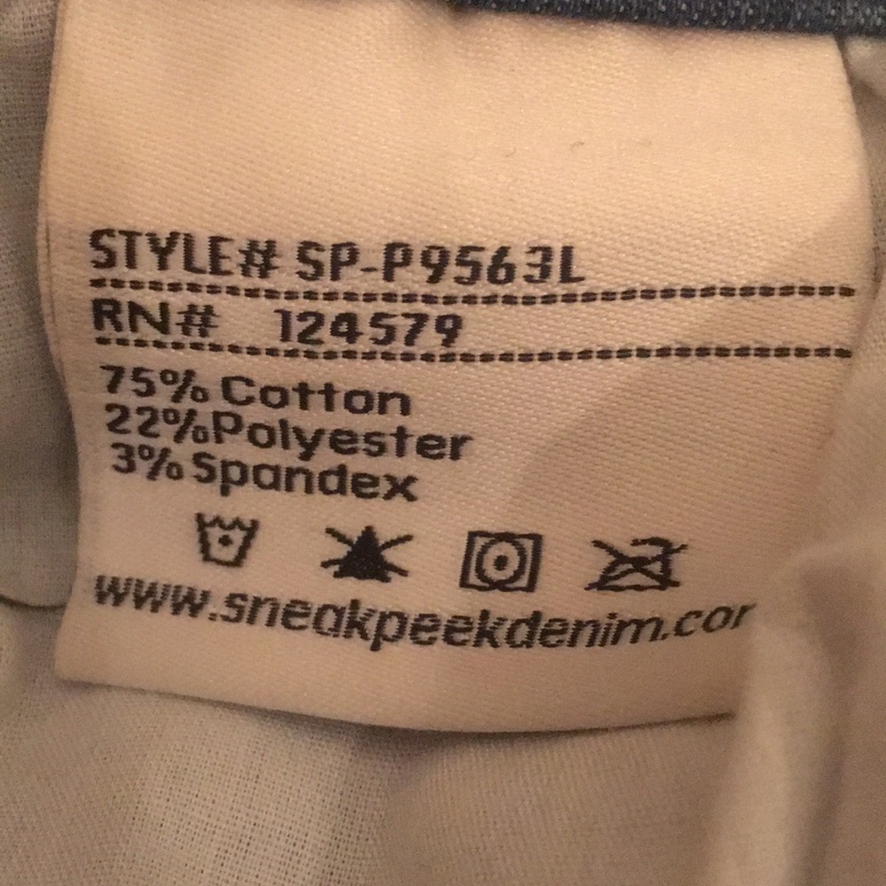 Sneak Peek distressed skinny jeans - Picture 7 of 12